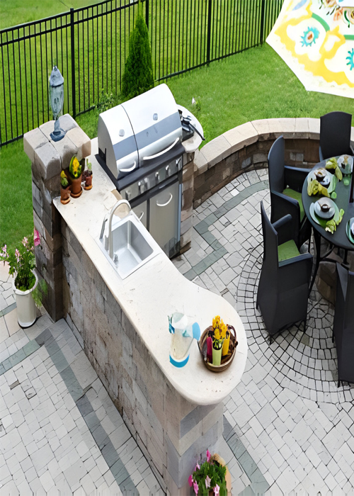 Outdoor Kitchen Designs Woodlands